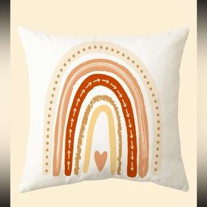 Rainbow Boho Pillow Cover